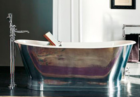Gentry Home Новая Канада Cast iron bathtub Хром GH101698  - Вид №1