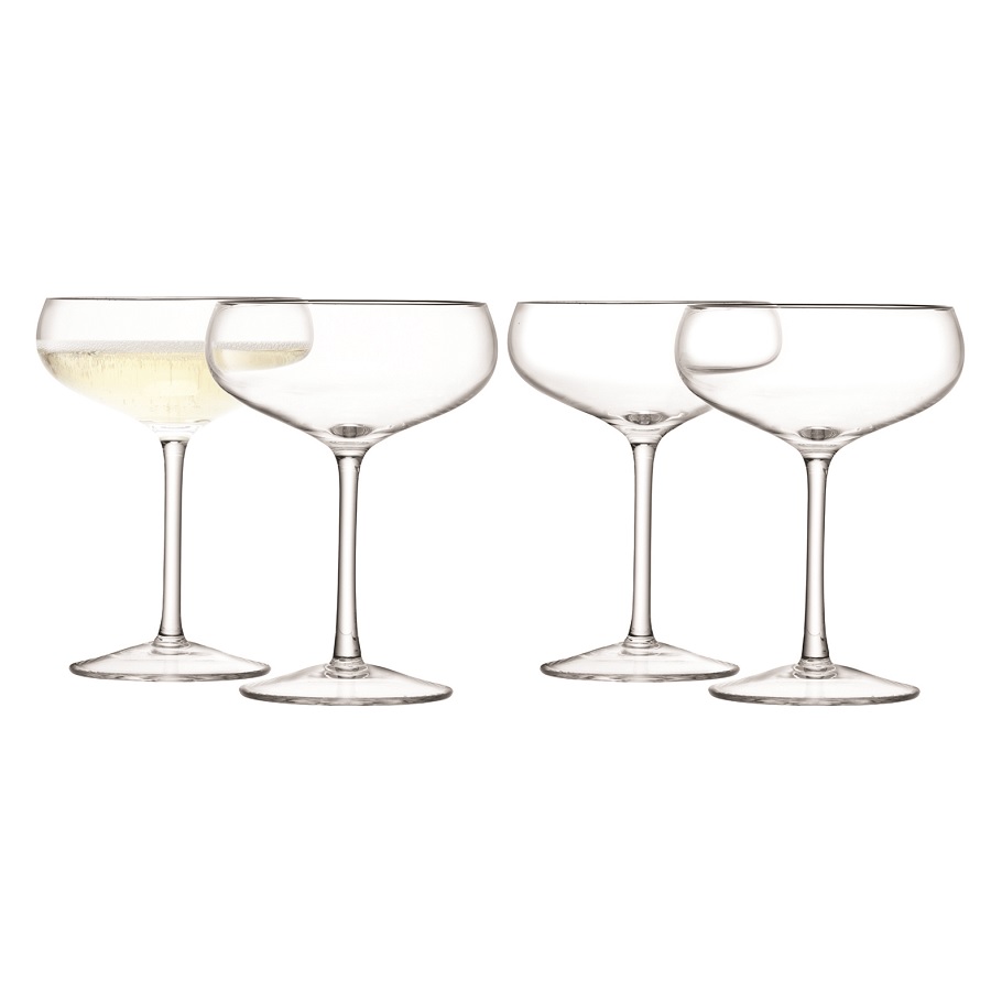 G1154-08-301 Набор бокалов для шампанского wine, 215 мл, 4 шт. LSA International 