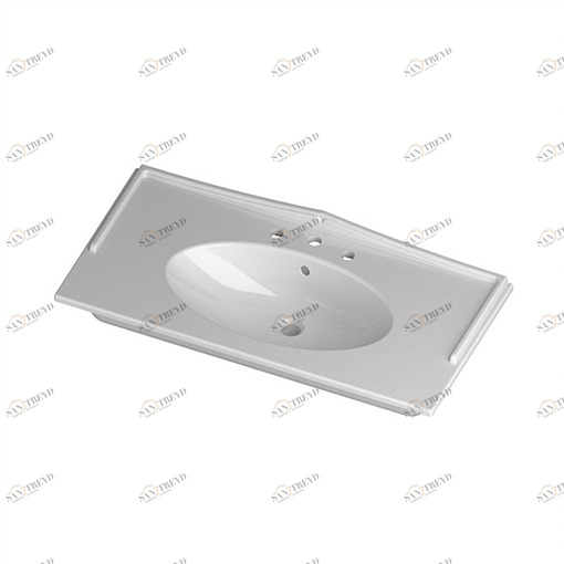 QV10651301 Накладная раковина под столешницу  овальная Disegno Ceramica 