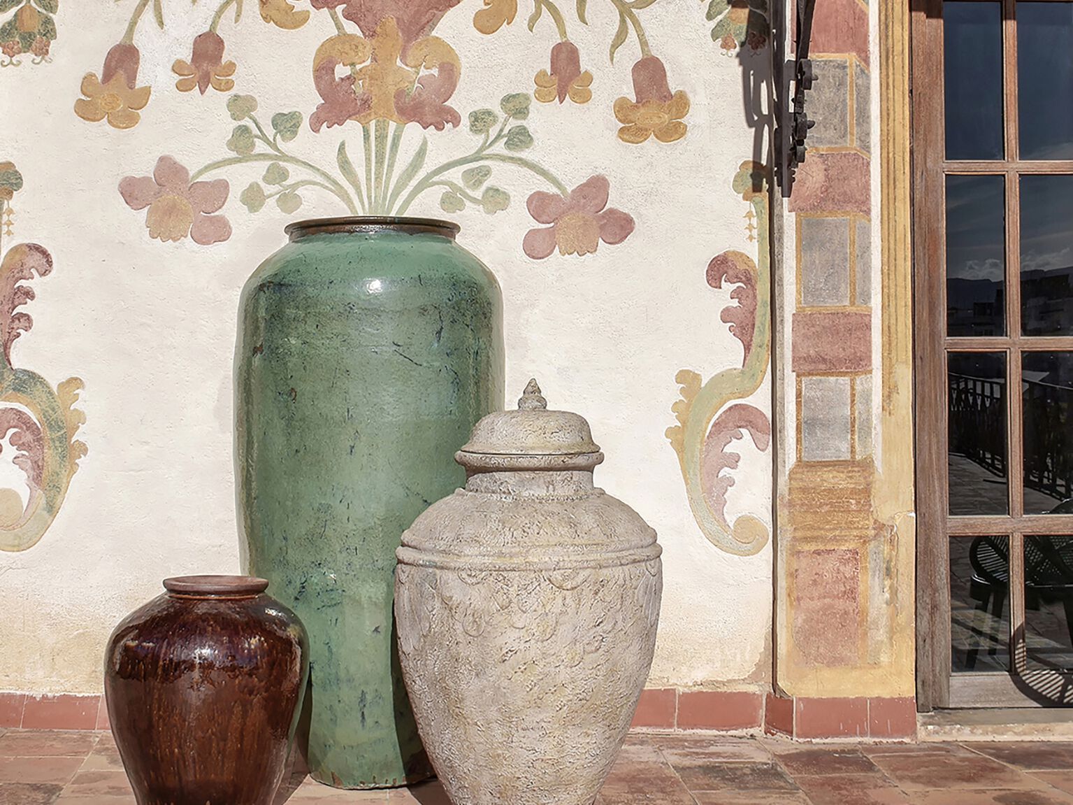 Керамический круглый садовый горшок Vical Home CHAN ARCH-00117781 - Вид №3