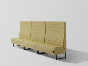 Линейный модуль ткани с высокой спинкой