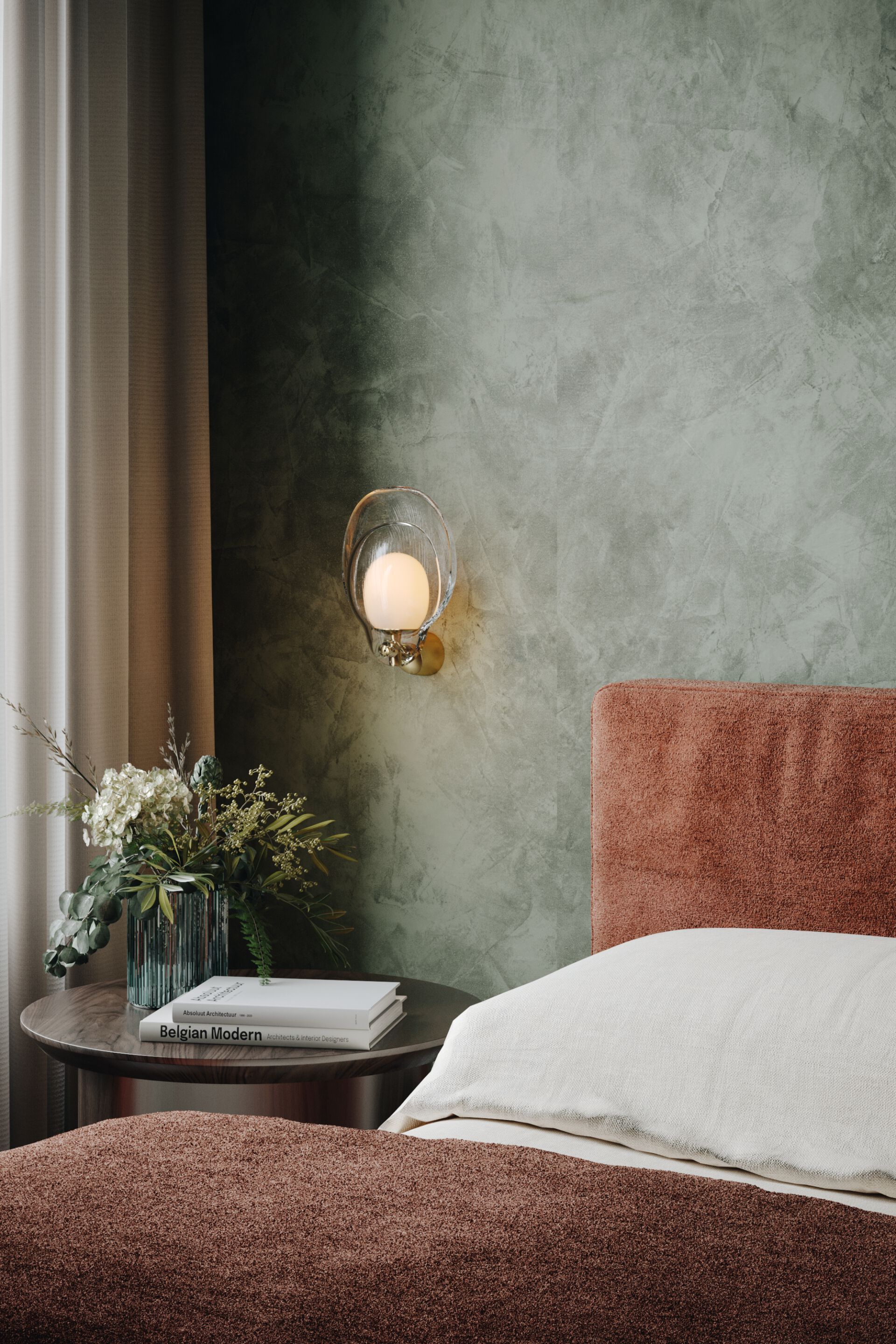 Стеклянные бра Rakumba лепесток ARCH-00055745 - Вид №2