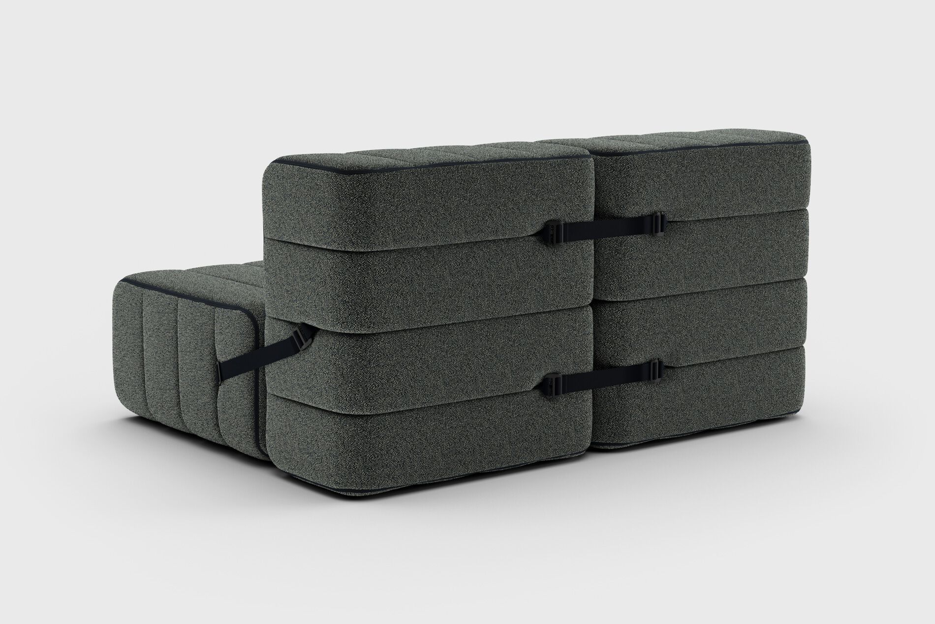 2-местный модульный тканевый диван AMBIVALENZ Curt ARCH-00047021 - Вид №48