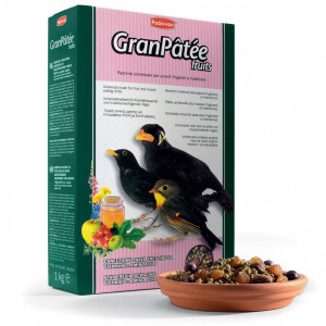 Т00008148 Корм для птиц комплексный/фруктовый для насекомоядных птиц 1кг Padovan