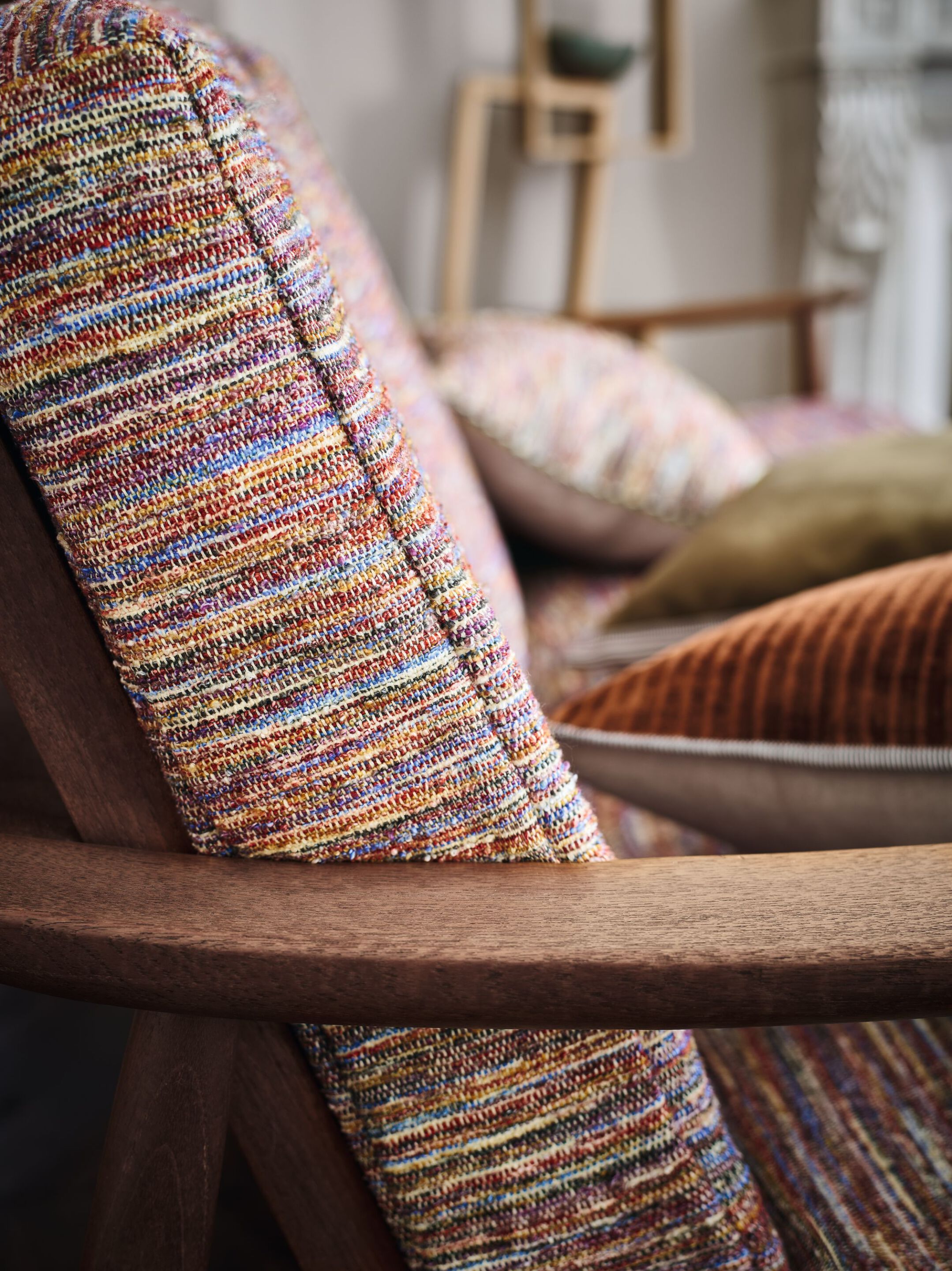 Многоцветная ткань Casamance Valvidia ARCH-00023256 - Вид №1