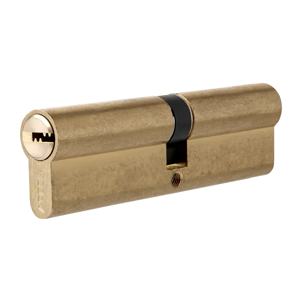 Цилиндр Apecs SM-90(40/50)-G, 40x50 мм, ключ/ключ, цвет золото ЦИЛИНДР APECS SM-90(40/50)-G КЛЮЧ-КЛЮЧ STLM-2068801