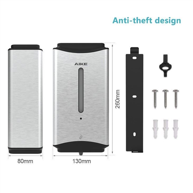 Автоматический дозатор жидкого мыла AIKE AK1206_03  - Вид №4