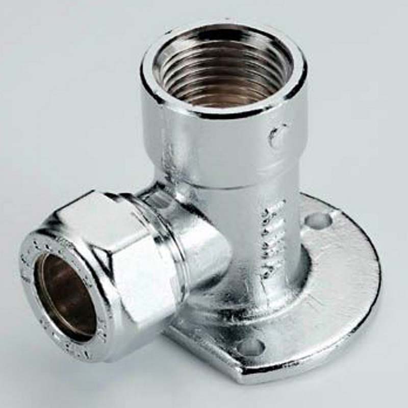 Водорозетка обжим-В хромированная TIEMME 12х1/2" 1130091