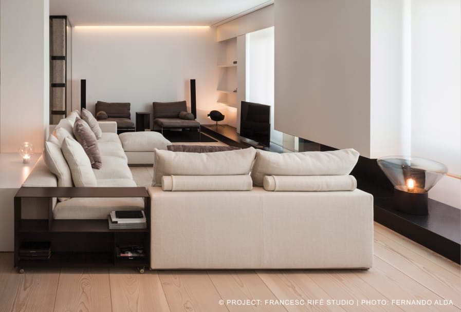 5-местный угловой диван Flexform Groundpiece ARCH-00094209 - Вид №6