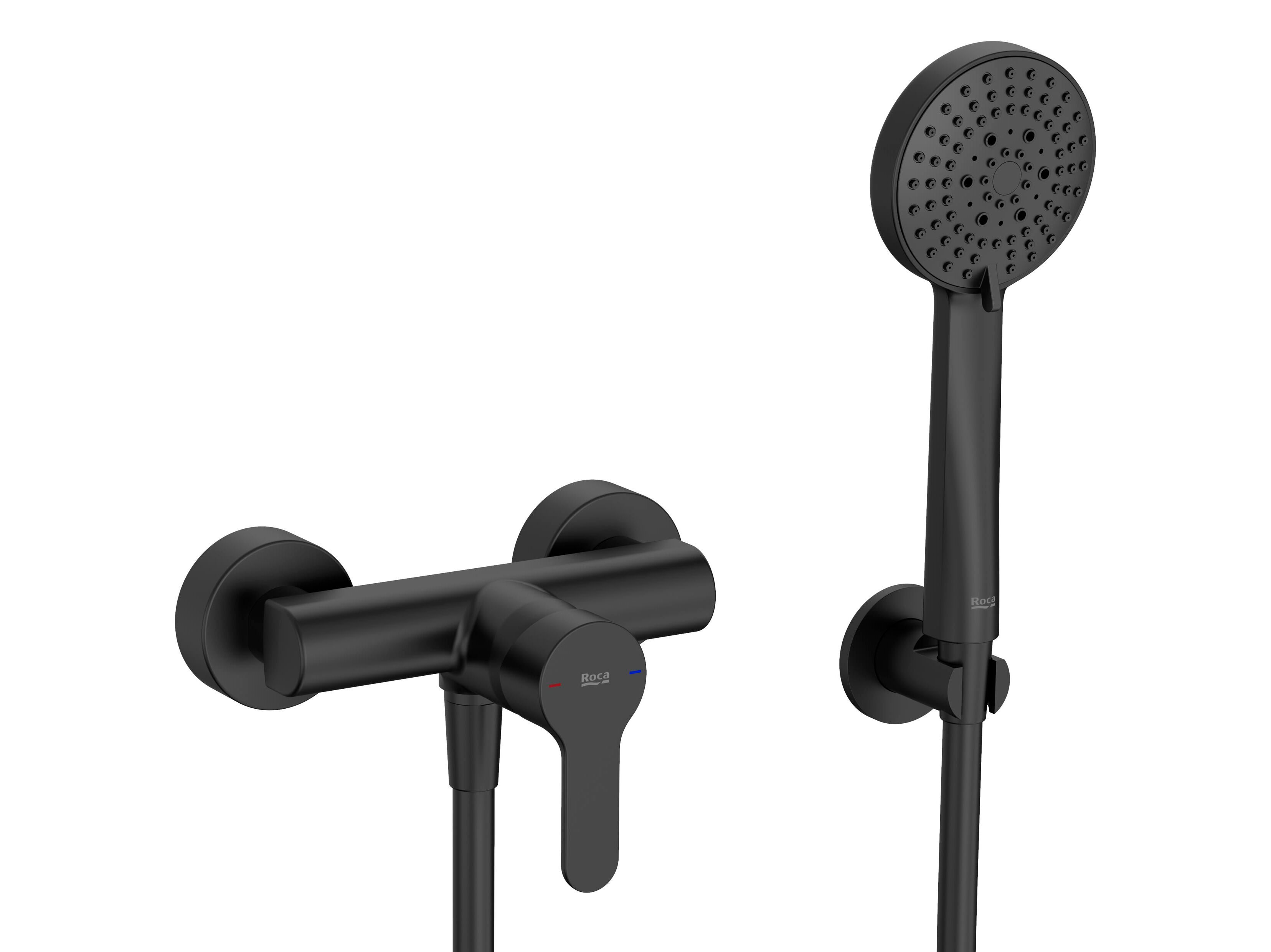 Открытый смеситель для душа с ручным душем Roca L20 ARCH-00148706 - Вид №1