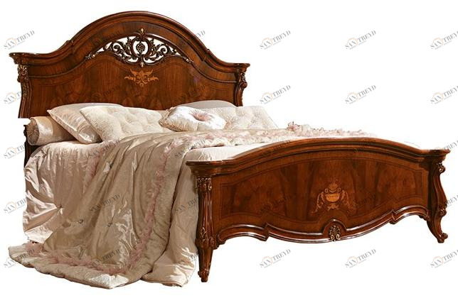 Barnini Oseo Двуспальная кровать из дерева Prestige 407, 408, 409, 410