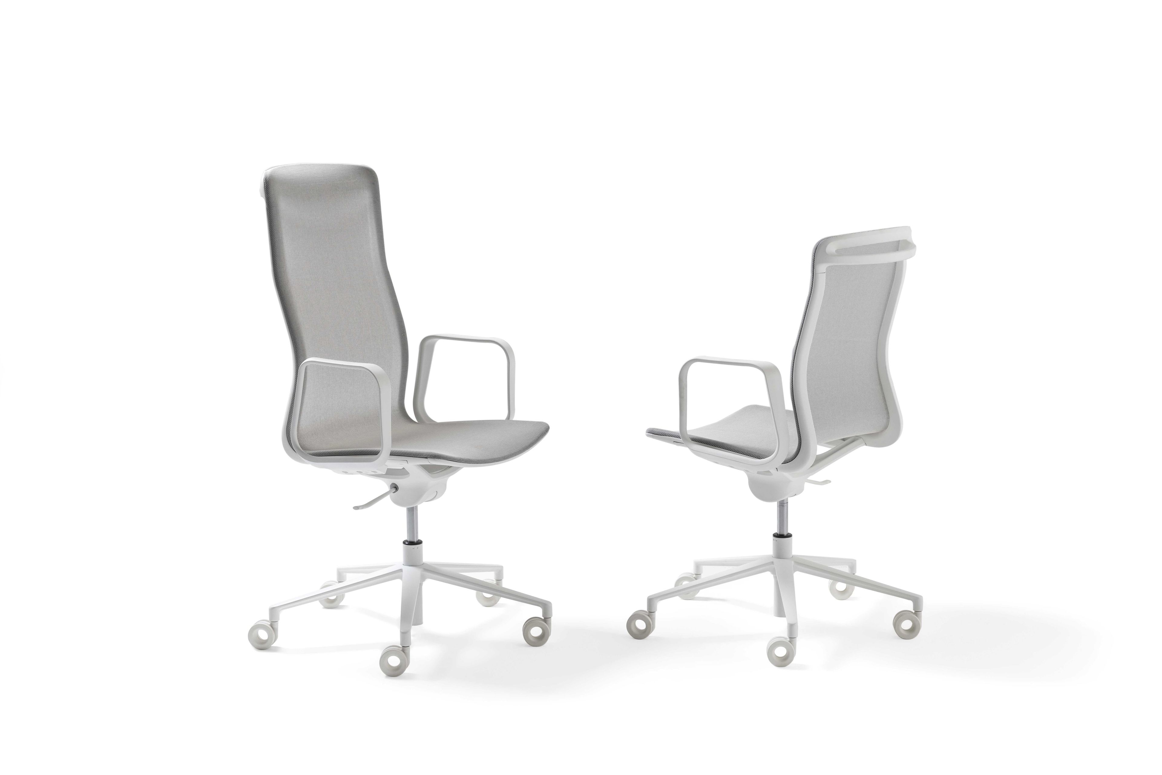 Сетчатый регулируемый по высоте офисный стул с колесами ESTEL GROUP ARIA ARCH-00042419