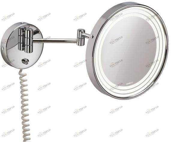 pomd'or Круглое настенное увеличительное зеркало со встроенной подсветкой Illusion sun-id-1424567
