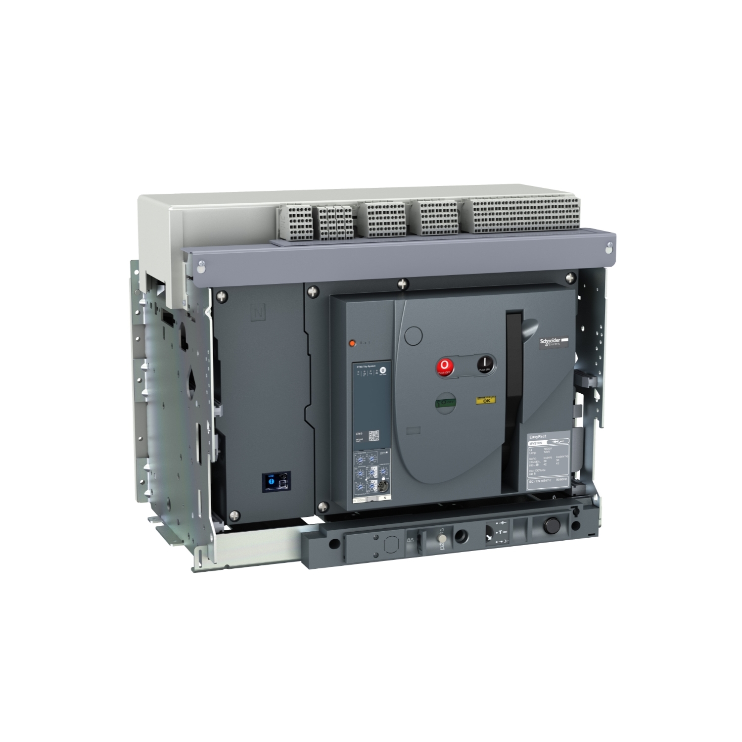 MVS32N3NW5A АВТ. ВЫКЛ. MVS 3200A 50KA 3P ЭЛ.УП.ВЫКАТ. ETA5 Schneider Electric EasyPact 