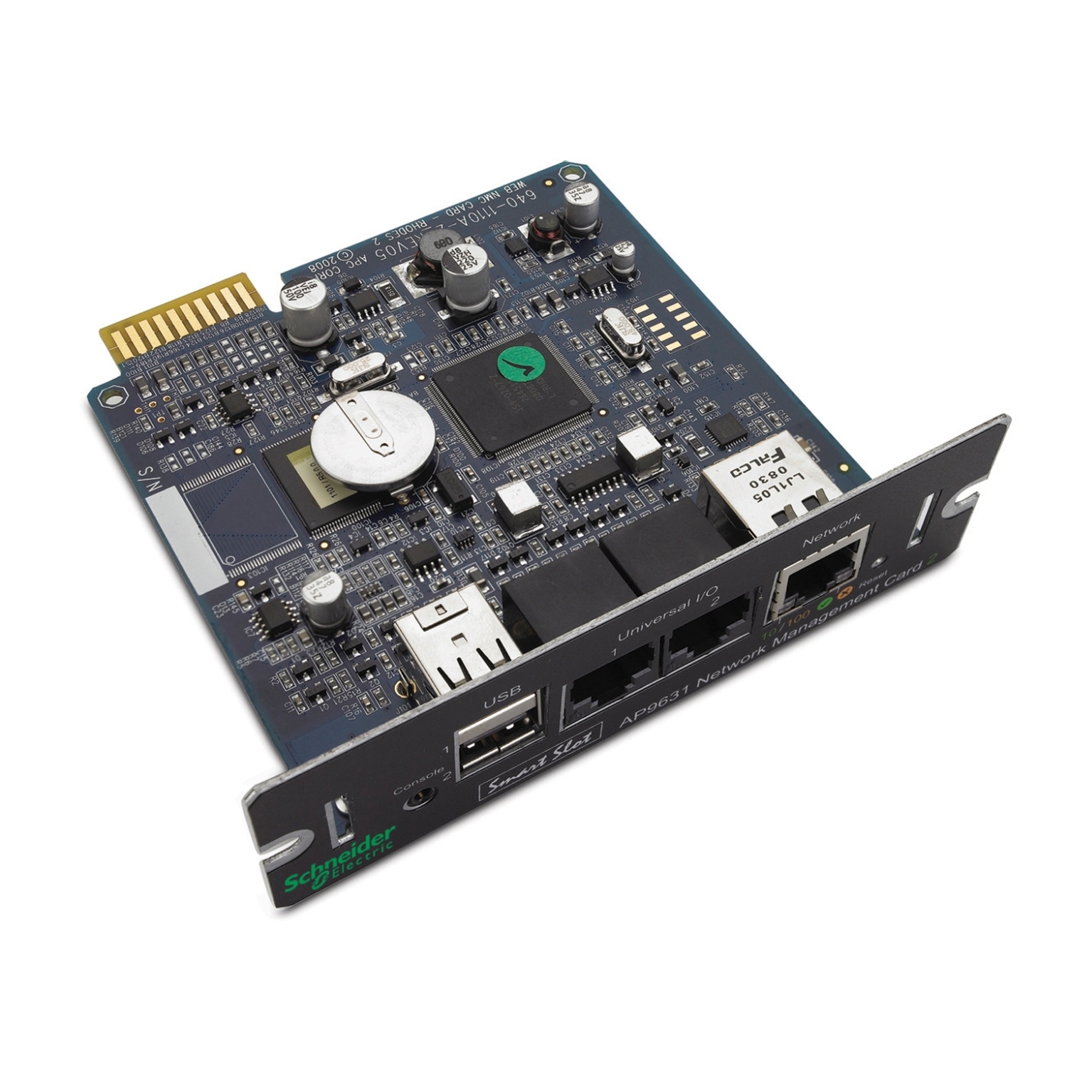 AP9631 Плата сетевого управления ИБП 2 с функцией контроля состояния окружающей среды Schneider Electric 
