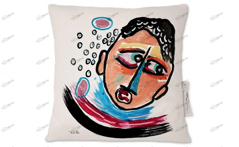 Kiasmo Квадратная подушка из льна Amarcord Kca011