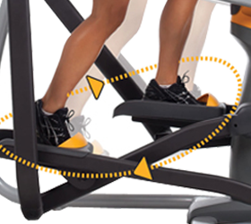 E7XI Эллиптический тренажер e7xi (2013) MATRIX  - Вид №3