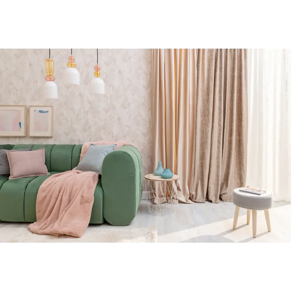 Ваза Хильда-2 средняя, цвет лазурный матовый EVIS STLM-2013556 - Вид №4