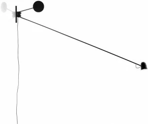 LUCEPLAN Регулируемый настенный светильник из алюминия Counterbalance