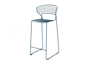 Стальной стул