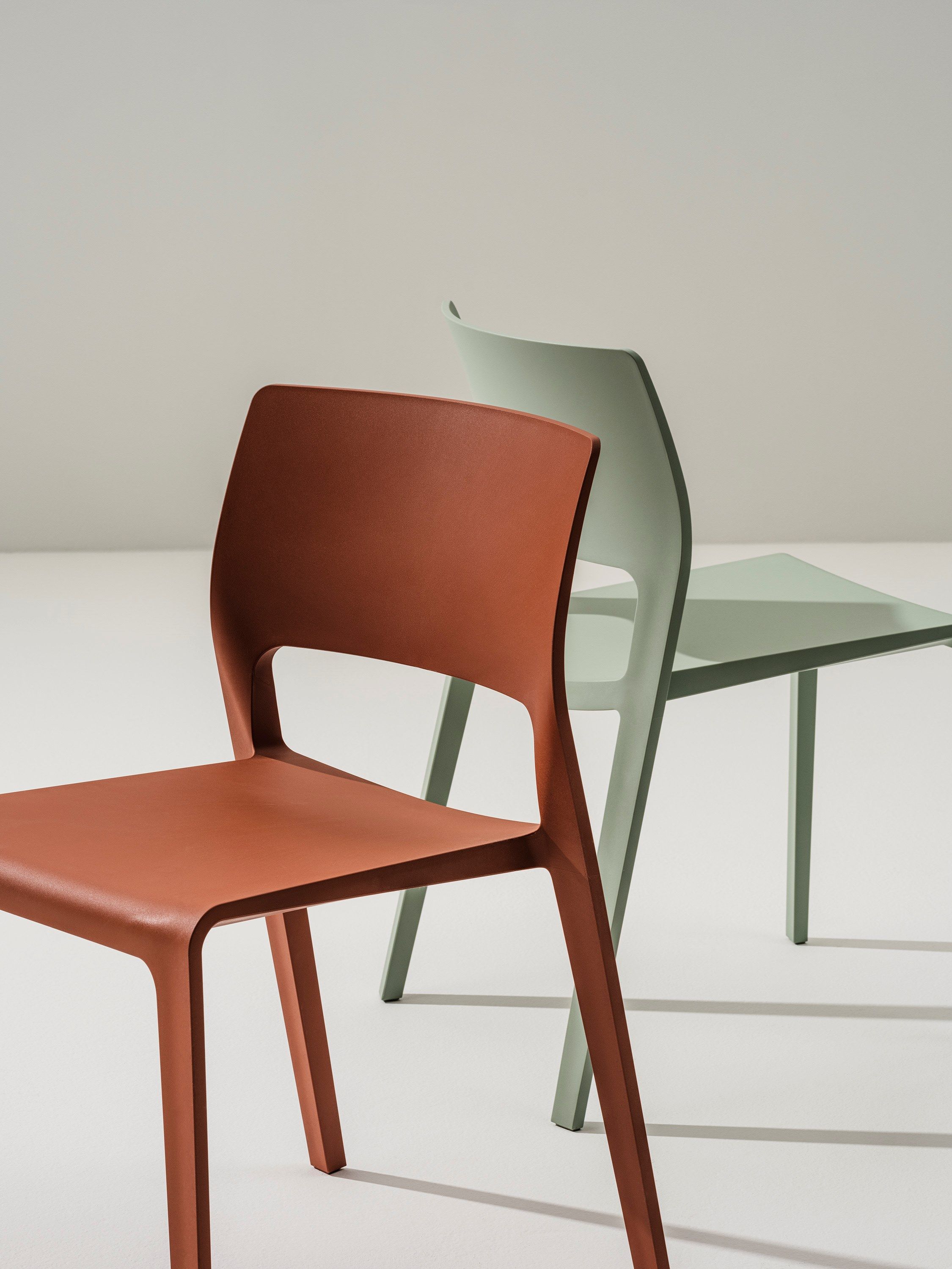 Полипропиленовый садовый стул Arper Juno 02 ARCH-00011976 - Вид №5