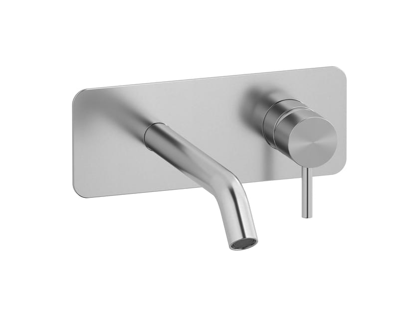 Стальной настенный однорычажный смеситель для раковины с 2 отверстиями IB M316 ARCH-00107074