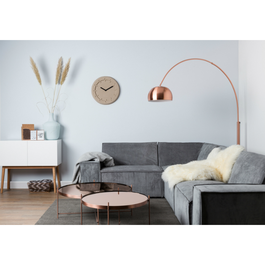 Пуф для дивана James, левосторонний, светло-серый Zuiver 3200153 - Вид №3