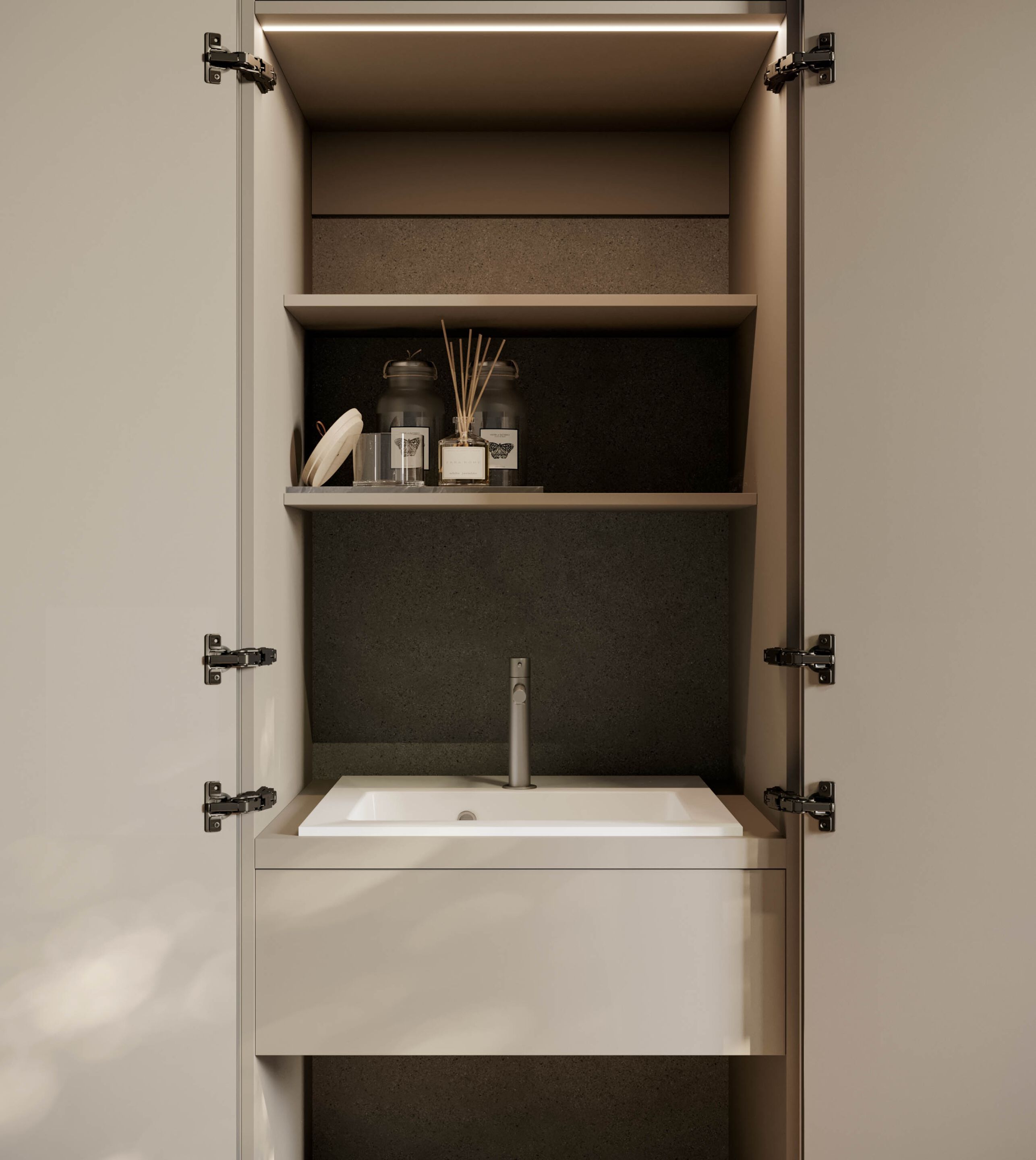 Шкаф для стиральной машины Birex IDROBOX COMP.8 ARCH-00065605 - Вид №2