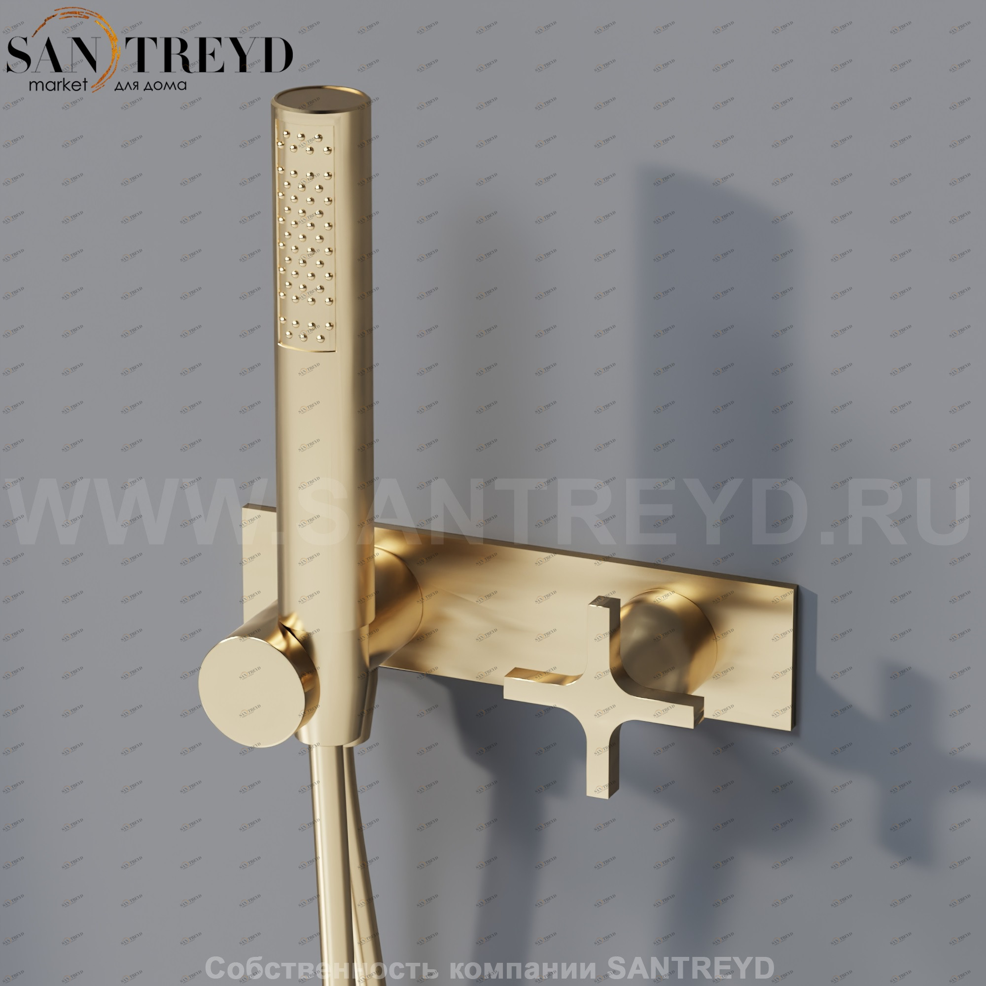 Agape MEMORY Встроенный смеситель бронзовый матовый AMEM335NR