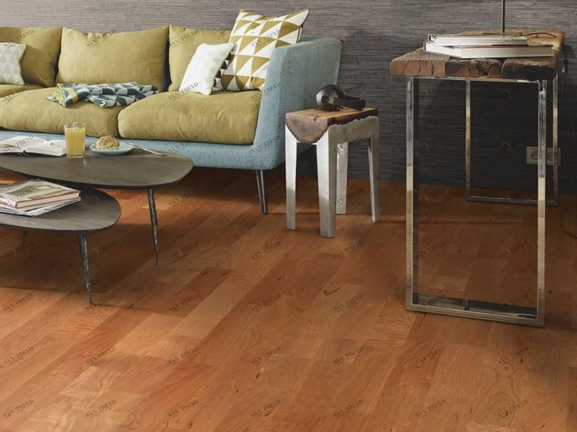 BOEN 3-х слойный вишневый паркет Tolda di nave 3-strip Kigl3*td