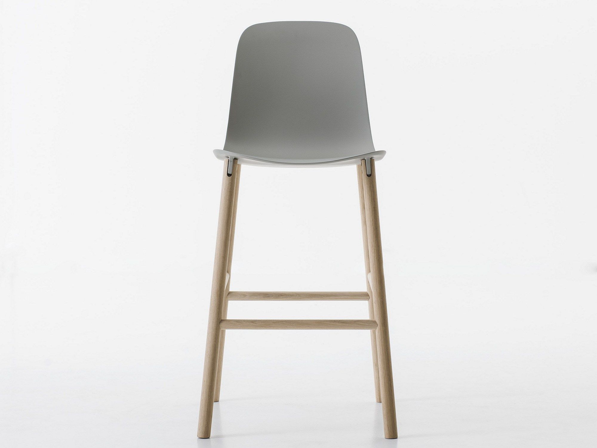 Полиуретановый барный стул со спинкой Kristalia Sharky ARCH-00125105 - Вид №2