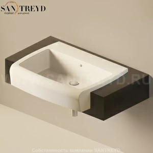 Flaminia UNA Консоль для раковины от 200 до 240 см черная UNA75M2.9017