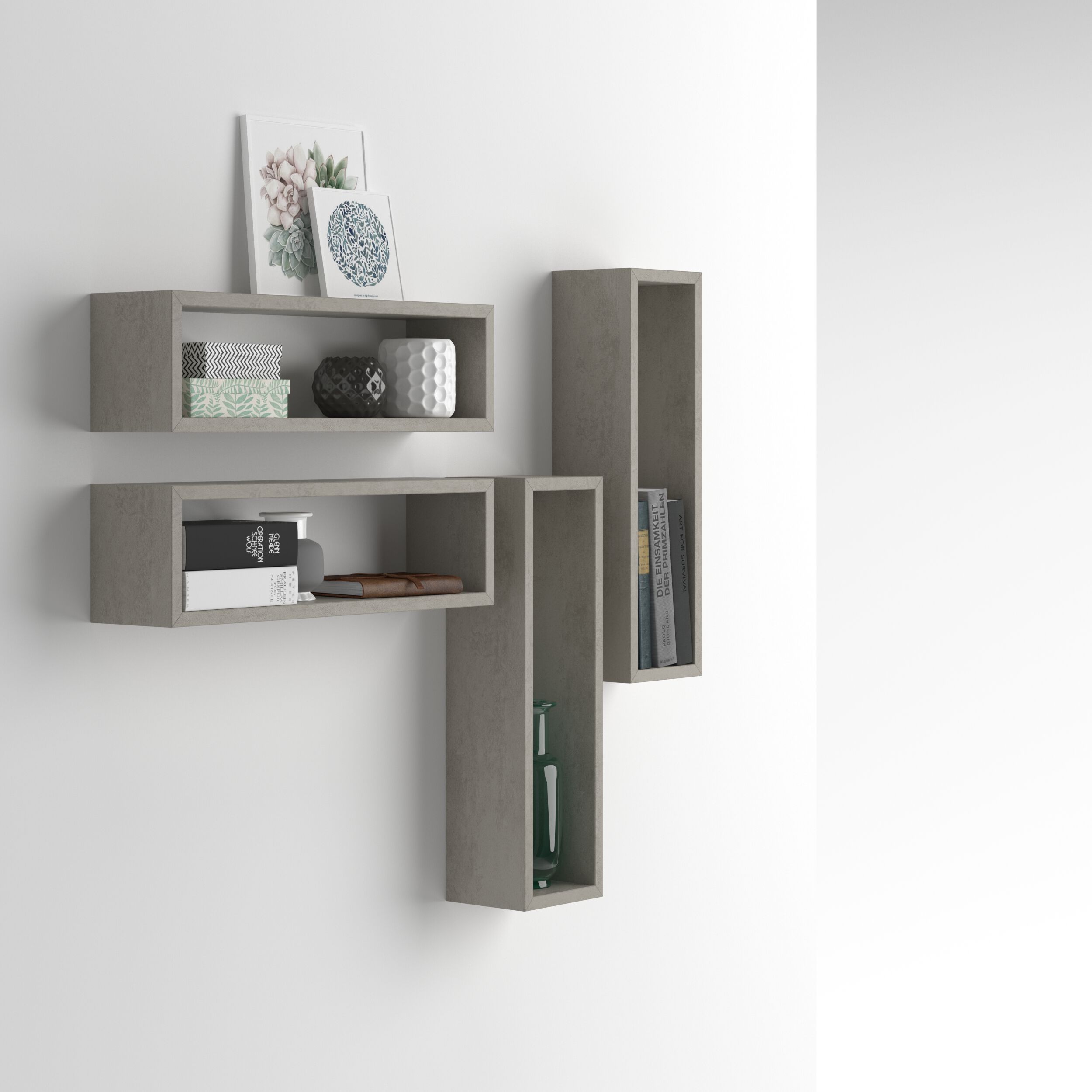 Навесной шкаф из меламинированного дерева Mobili Fiver IACOPO ARCH-00021498 - Вид №3