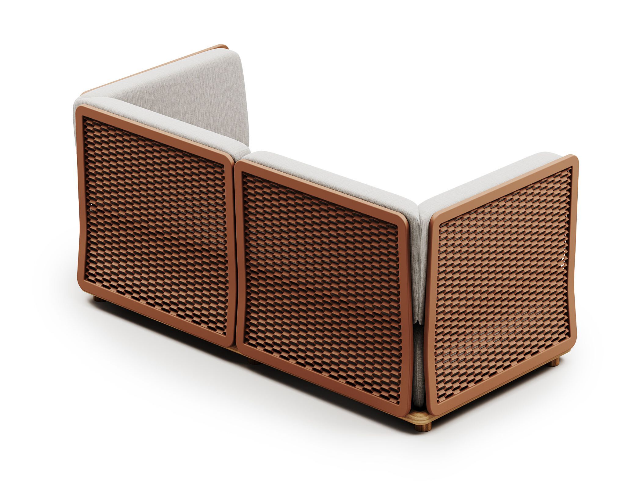 2-местный тканевый садовый диван Atmosphera Switch ARCH-00033271 - Вид №3