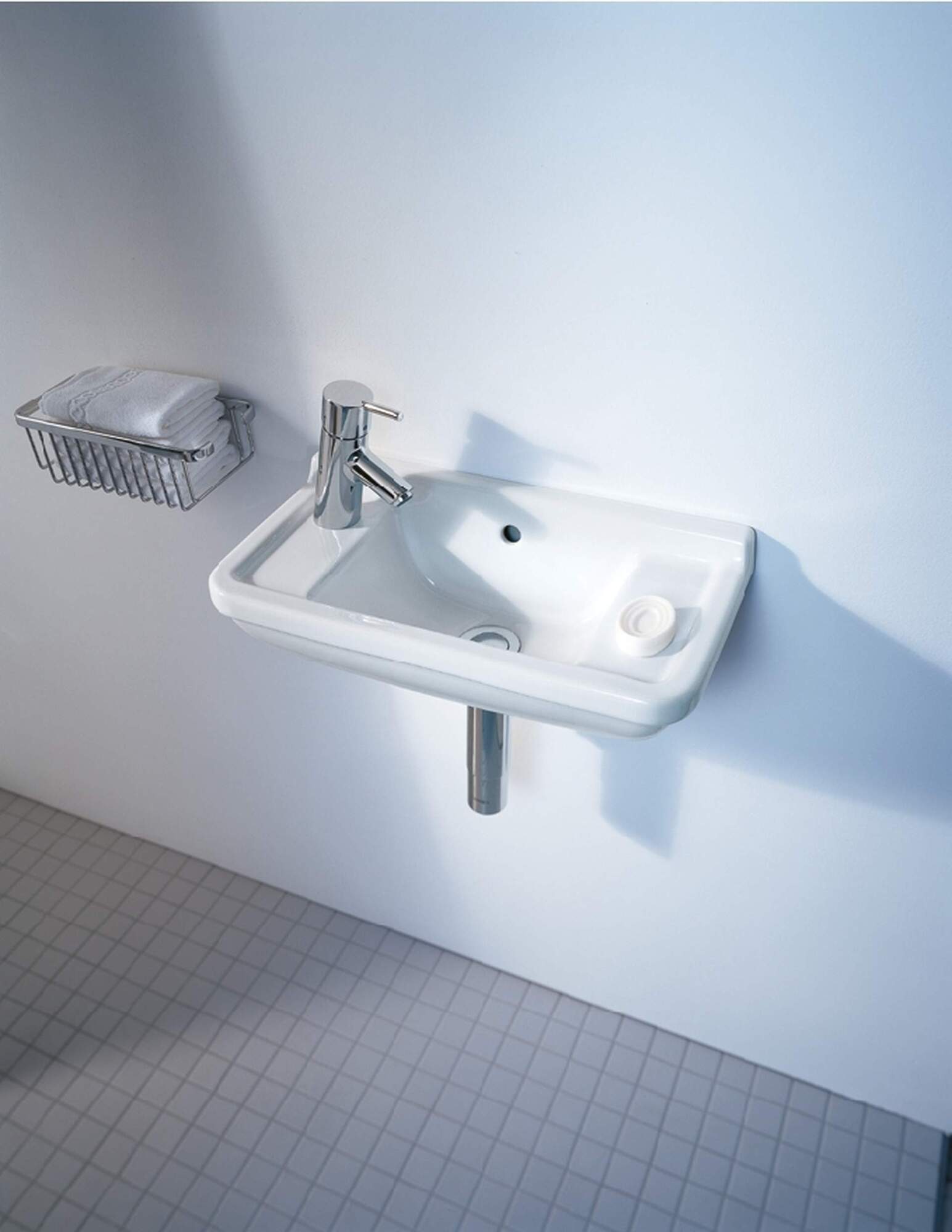 0751500008 Подвесная раковина настенная овальная Duravit Starck 3 - Вид №2