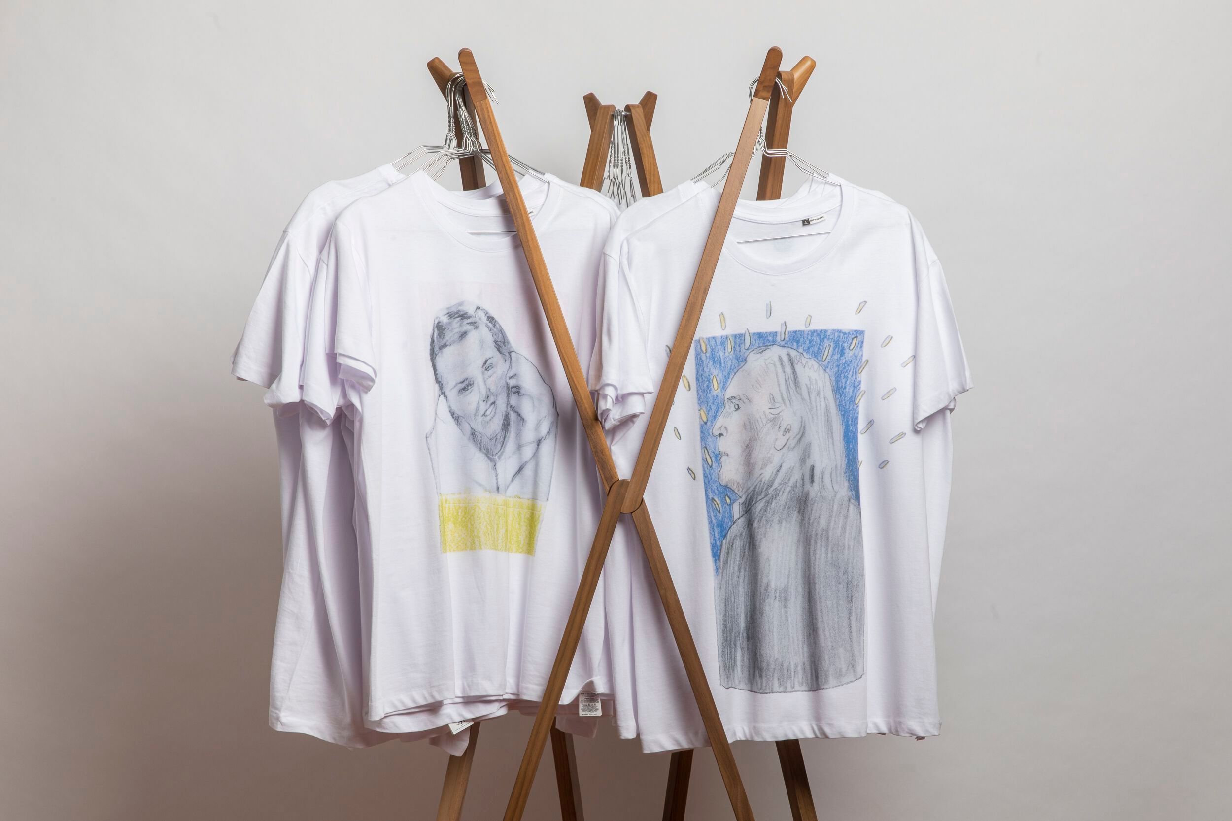 Футболка из органического хлопка с принтом isOnAir Vaghimiti ARCH-00081566 - Вид №3