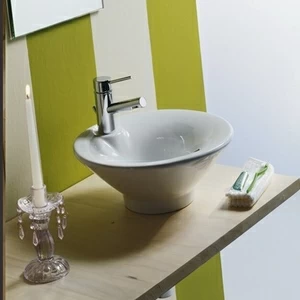 8000 Накладная раковина на столешницу  овальная Scarabeo Ceramiche