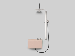 Стержень из нержавеющей стали с ручным душем