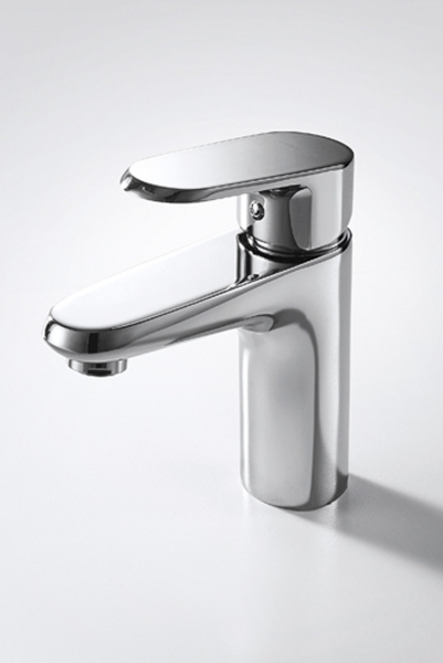 Cмеситель для ванной комнаты на раковину низкий PURE F1105161C bravat - Вид №1