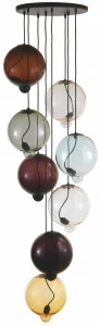 Cappellini Подвесной светильник из цветного стекла Meltdown