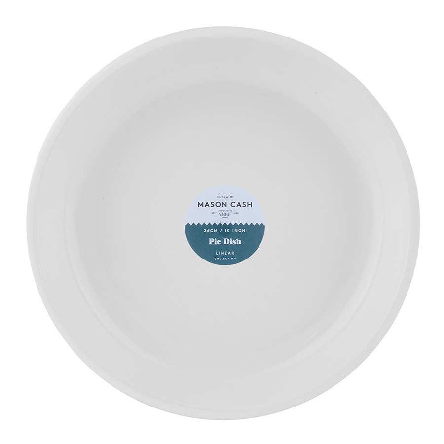 2002.140 Блюдо для запекания linear, D26 см, белое Mason Cash  - Вид №1