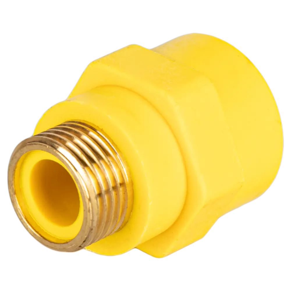 Диэлектрическая вставка для газа 1/2" ВР-НР мм пластик 89382961 STLM-2180787 Santreyd  - Вид №1