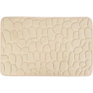Коврик для ванной Grampus 80x50 см цвет бежевый