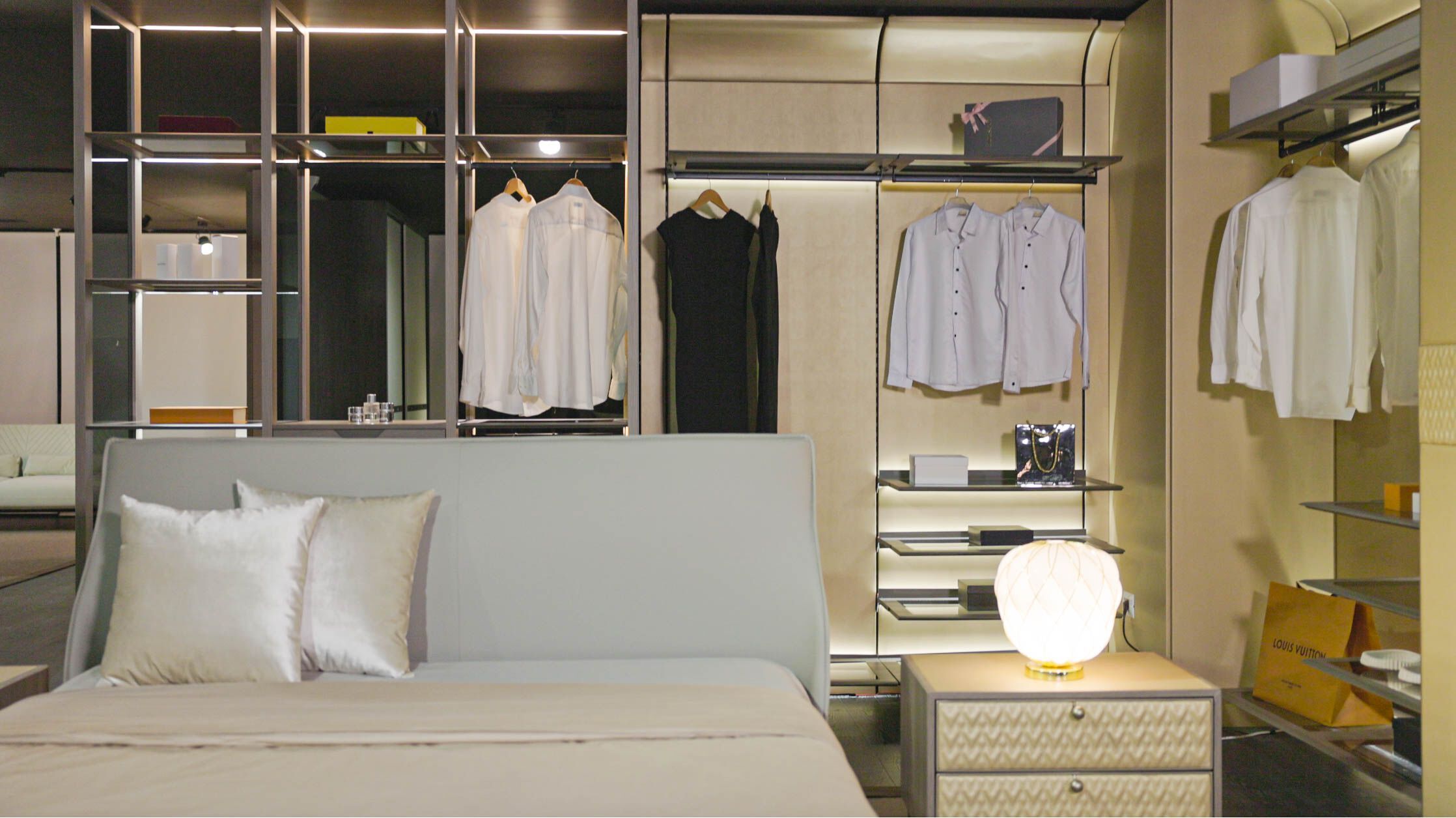 Кожаная тумбочка с ящиками ABLE TIFFANY ARCH-00048844 - Вид №3