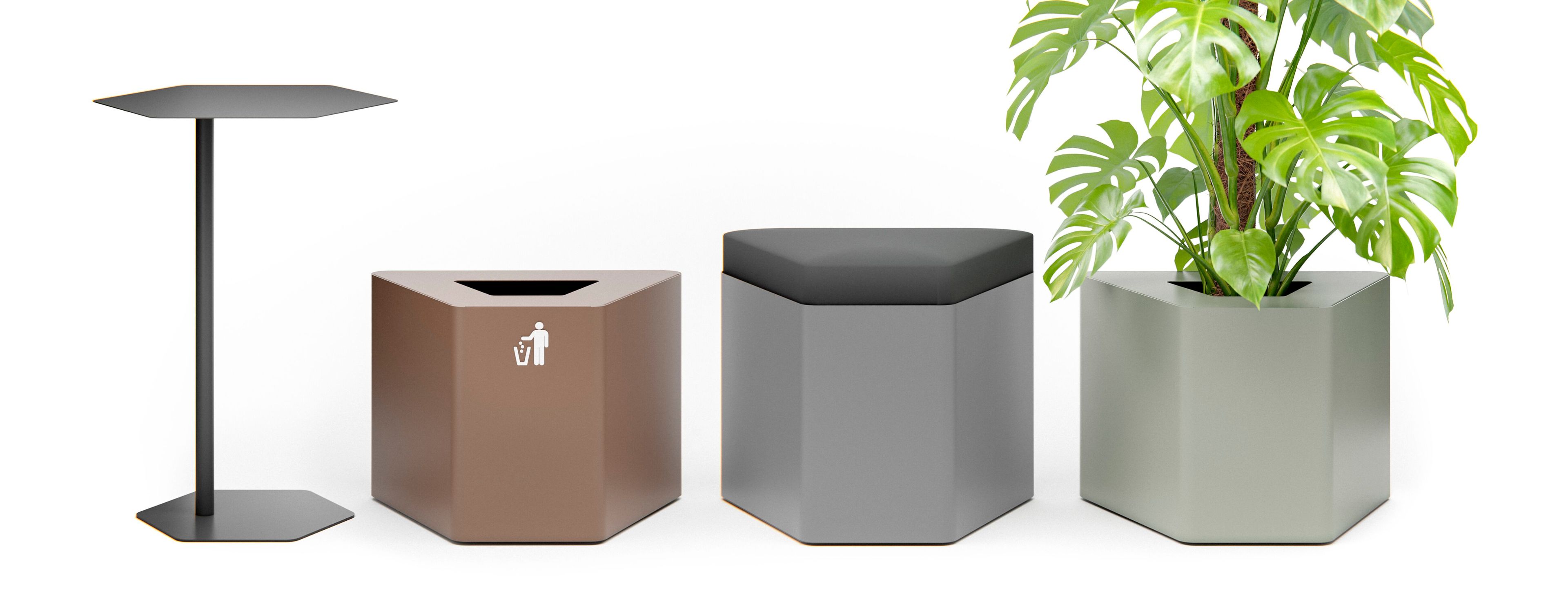 Табурет из листового металла с мягким сиденьем Made Design Niseko ARCH-00117319 - Вид №5