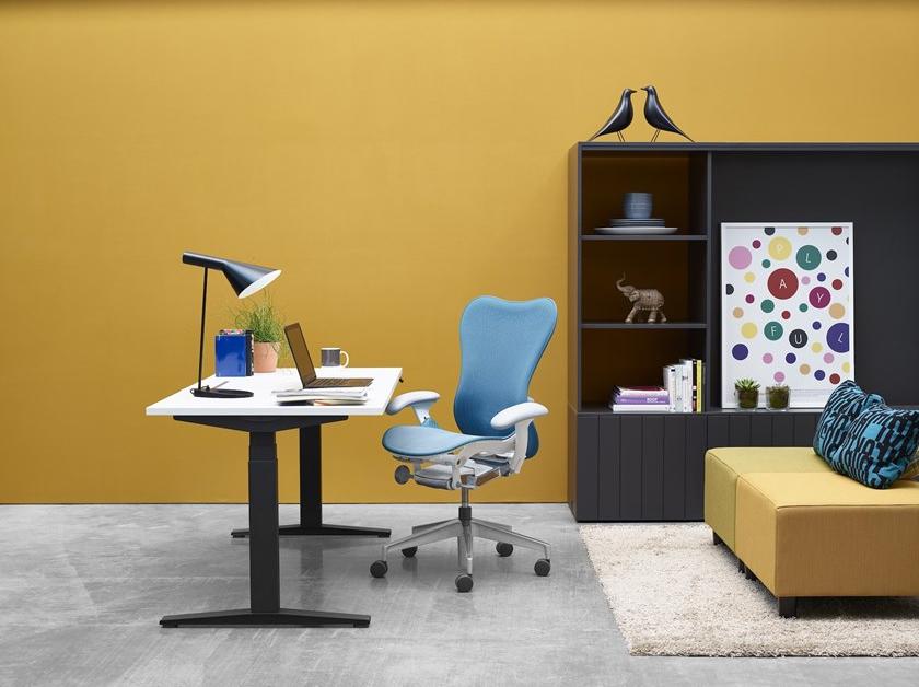 Herman Miller Эргономичное вращающееся офисное кресло из ткани бабочки Mirra 2 sun-id-1478862 - Вид №11