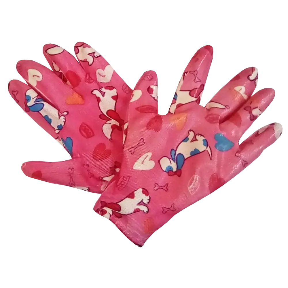 Перчатки садовые GARDEN FLOWERS GF-PN-07S размер S STLM-2201065