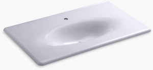 K-3051-1-GRL Накладная раковина на столешницу  прямоугольная Kohler