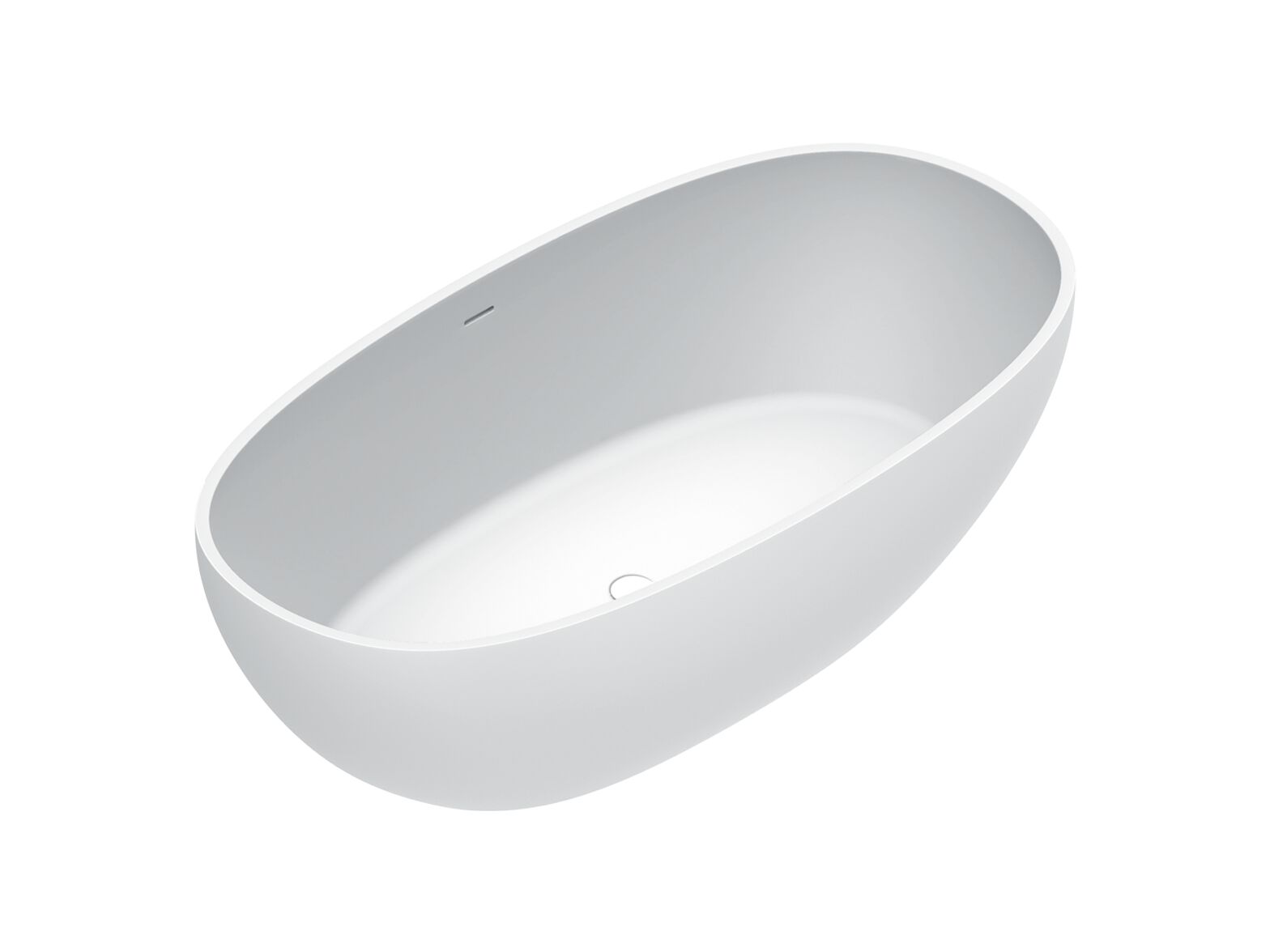 Овальная ванна в центре комнаты CERAMICA CATALANO VASCA 176×91 ARCH-00153367