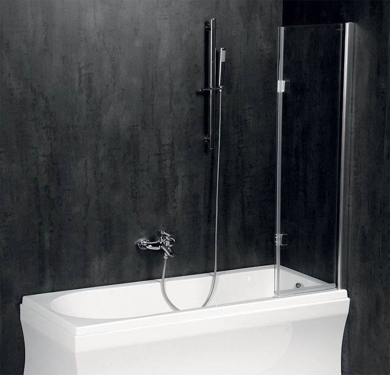 BS-97 Душевое ограждения на борт вынны Polysan Чехия  - Вид №1